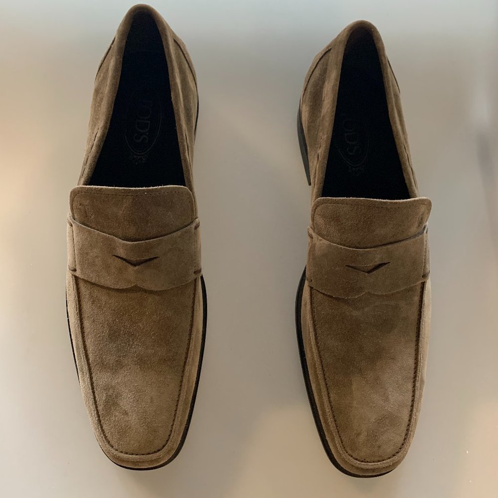 Tod's Men's Loafer in Mole Gray